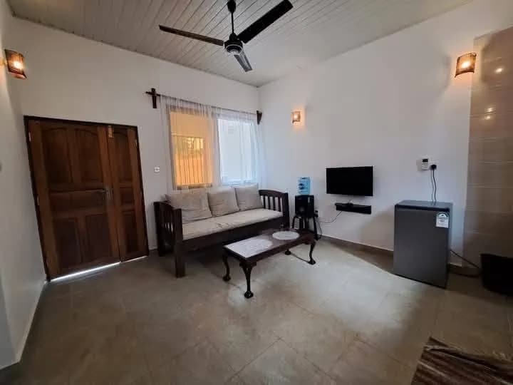 FULLY FURNISHED 1 BEDROOM APARTMENT  FOR RENT IN DIANI,UKUNDA,SOUTHCOAST floor planning image